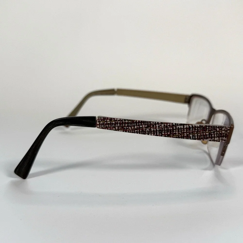 Jean LaFont Harmonie‎ 436 Eyeglasses Frame Only 51-17-135 Womens France Half Rim